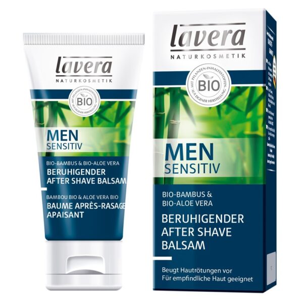 Balsam Calmant Dupa Barbierit Cu Bambus Si Aloe Vera Bio Lavera 782291