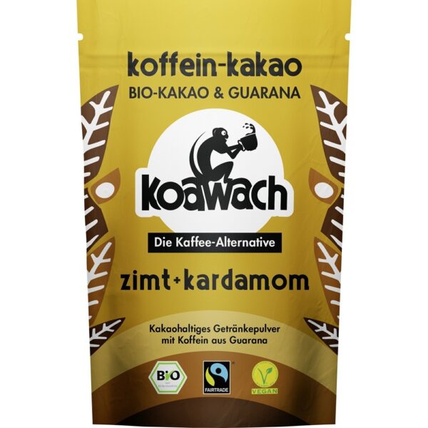 Cacao Cu Guarana Scortisoara Si Cardamom Bio Koawach 488485