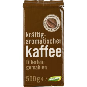 Cafea Prajita Macinata Bio Dennree 485706