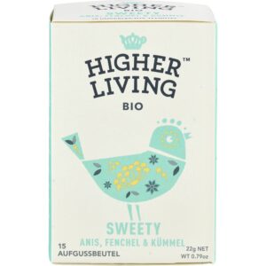 Ceai Cu Anason Fenicul Si Chimen 15 Plicuri Bio Higher Living 472443