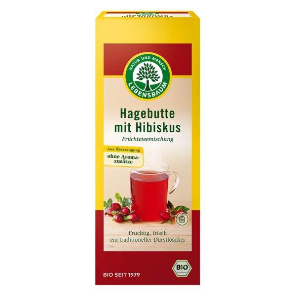Ceai De Macese Si Hibiscus X20 Plicuri Bio Lebensbaum 476019