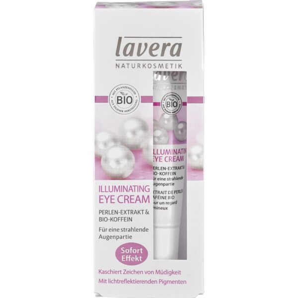 Crema De Ochi Illuminating Cu Extract De Perle Si Cafeina Bio Lavera 836065