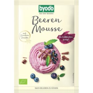 Mix Pentru Mousse Cu Fructe De Padure Fara Gluten Bio Byodo 17590