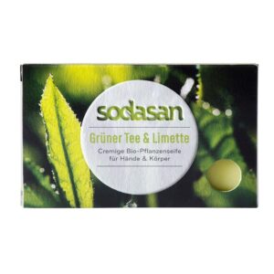 Sapun Cu Ceai Verde Si Lime Sodasan 790009