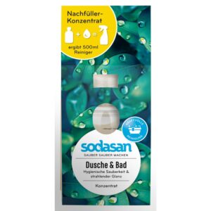 Solutie Concentrata Pentru Curatat Cada Si Dusul Rezerva Reumplere Sodasan 839586
