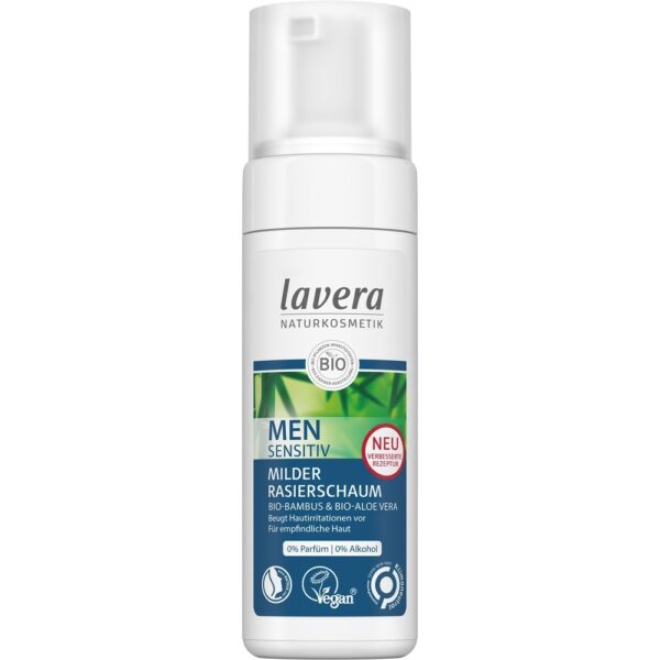 Spuma De Ras Cu Bambus Si Aloe Vera Bio Lavera 782306