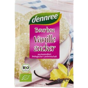 Zahar Vanilat Bourbon 4x8g Bio Dennree 612281