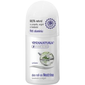 Deo Roll On Unisex Neutrino Cu Bisabolol Si Argint 50ml Vivanatura